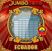 PREDIKSI TOGEL ECUADOR 11 MEI 2026 JUMBOTOTO